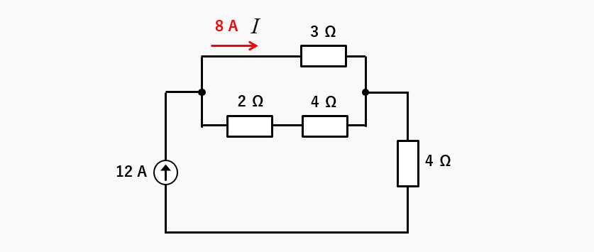 テブナンの定理の解答の説明図
